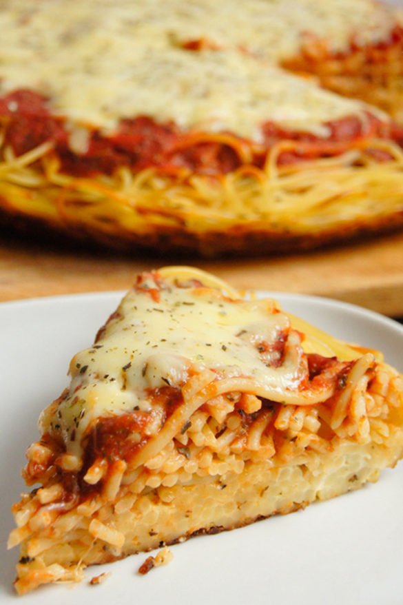 Spaghetti pizza z patelni (6 składników) - Wilkuchnia