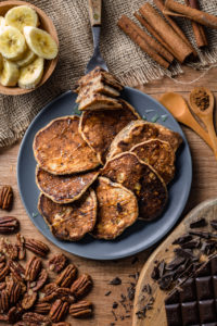 Placki a'la chlebek bananowy (5 składników)